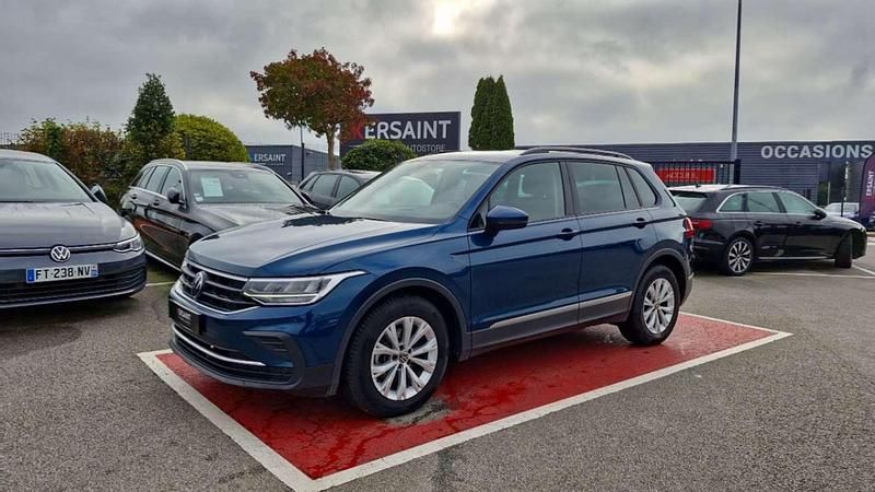 Occasion VW Tiguan Business 150 ch (110 kW) 2022 Bleu SUV