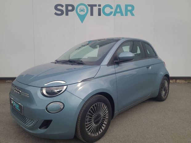 Bleu Utilisé 2022 Fiat 500e Citadine | 15 990 € (Bon prix) - Image 1/4