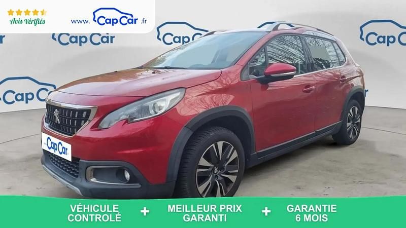 Rouge Occasion 2016 Peugeot 2008 Allure SUV | 7 200 € (Prix juste) - Image 1/4