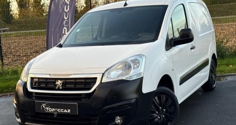 Blanc Utilisé 2018 Peugeot Partner Van | 7 990 € (Super prix) - Image 1/4