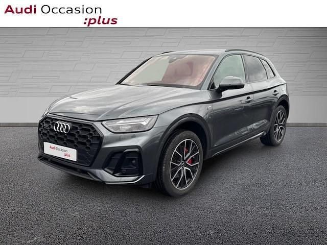 Gris daytona nacré Occasion 2021 Audi Q5 S-Line SUV | 43 900 € (Prix juste) - Image 1/4