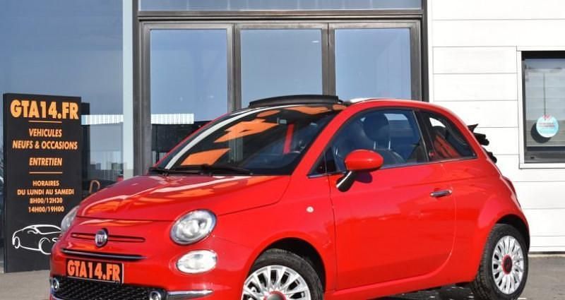 Utilisé 2022 Fiat 500C Red Cabriolet | 14 480 € (Prix juste) - Image 1/4