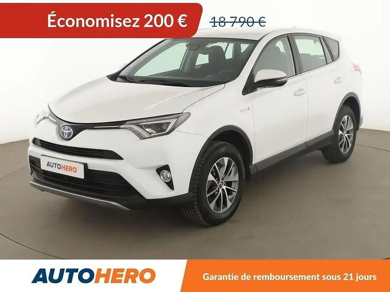 Blanc Utilisé 2016 Toyota RAV4 Hybrid SUV | 18 590 € (Prix juste) - Image 1/2