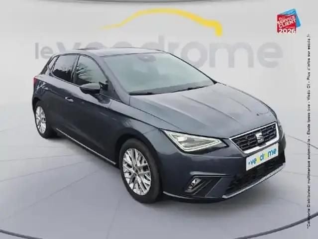Occasion Seat Ibiza FR 117 ch (86 kW) 2025 Gris magnétique métallisée Citadine