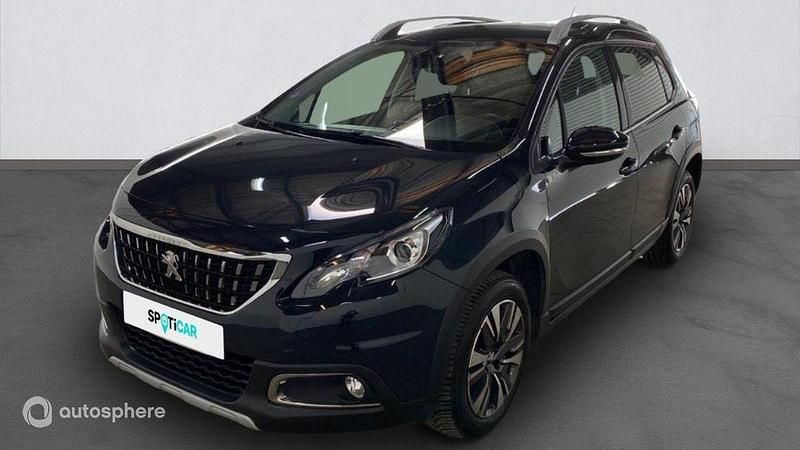 Gris Occasion 2018 Peugeot 2008 Allure SUV | 9 280 € (Bon prix) - Image 1/4