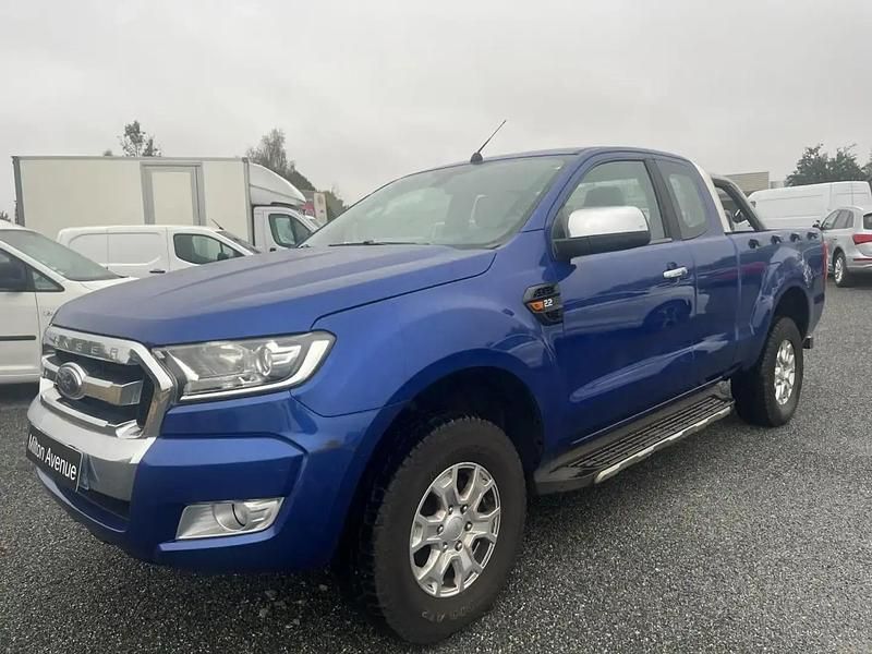 Bleu Occasion 2019 Ford Ranger Sport Pick-up | 23 990 € (Super prix) - Image 1/4