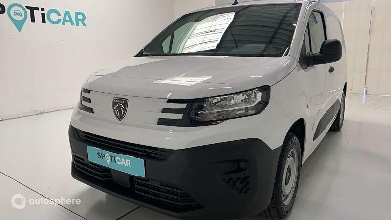 Blanc Nouvelle 2025 Peugeot Partner S Monospace | 22 613 € (Prix juste) - Image 1/4