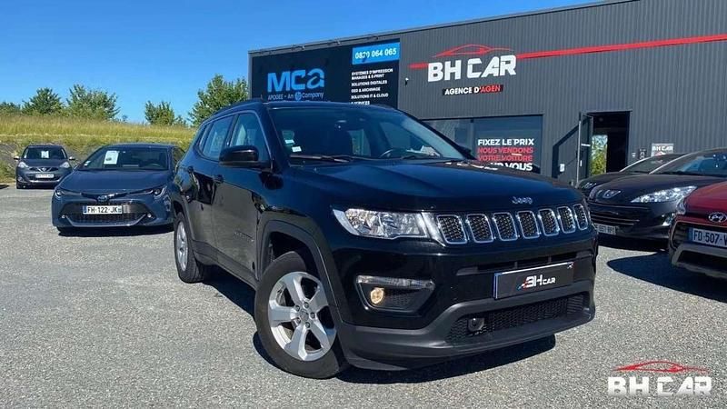 Occasion Jeep Compass Longitude 121 ch (88 kW) 2018 Noir SUV