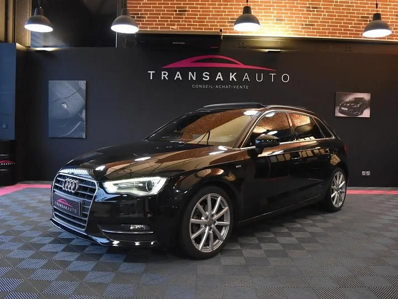 Noir Occasion 2014 Audi A3 S-Line | 12 990 € (Prix juste) - Image 1/4