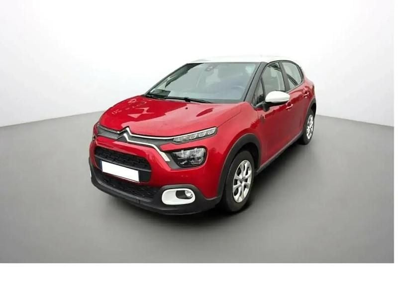 Rouge Occasion 2021 Citroën C3 PureTech Berline | 9 990 € (Bon prix) - Image 1/4