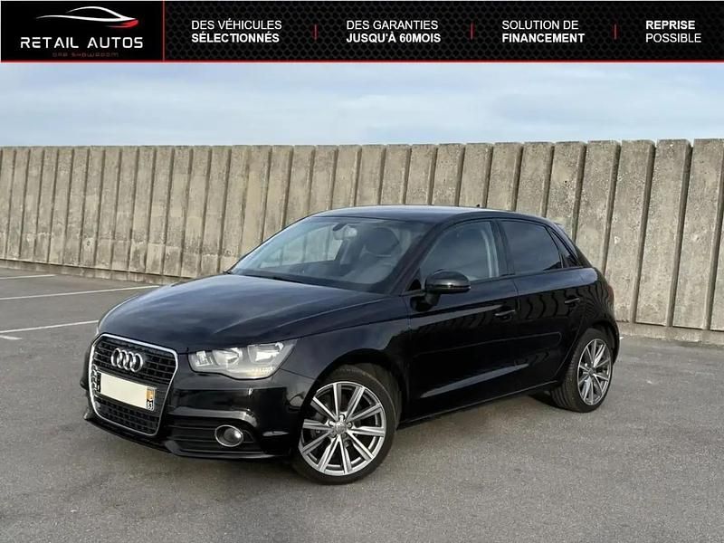 Noir Utilisé 2012 Audi A1 Ambition Citadine | 9 990 € (Prix juste) - Image 1/4