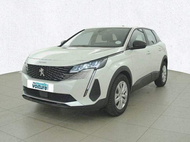 Blanc Utilisé 2022 Peugeot 3008 S | 20 990 € (Prix juste) - Image 1/4