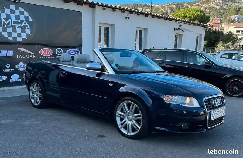 Bleu Utilisé 2006 Audi S4 Cabriolet Cabriolet | 13 990 € - Image 1/4
