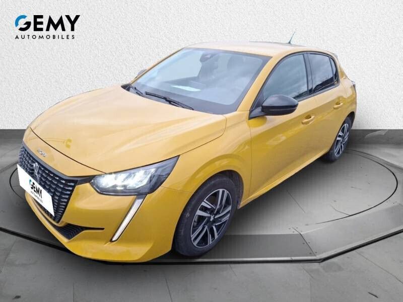 Jaune Utilisé 2023 Peugeot 208 Allure Citadine | 16 400 € (Prix juste) - Image 1/4