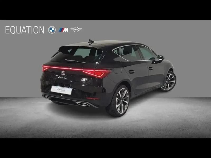 Occasion Seat Leon FR 152 ch (111 kW) 2020 Noir minuit métallisée Berline