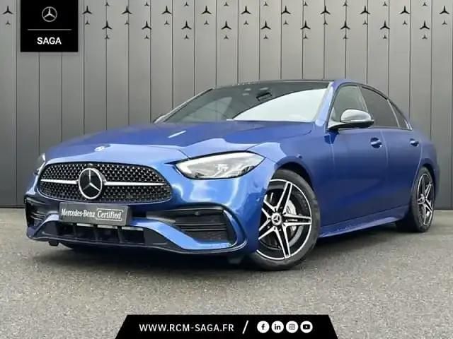 Bleu Occasion 2025 Mercedes 200 AMG line Berline | 46 900 € - Image 1/4