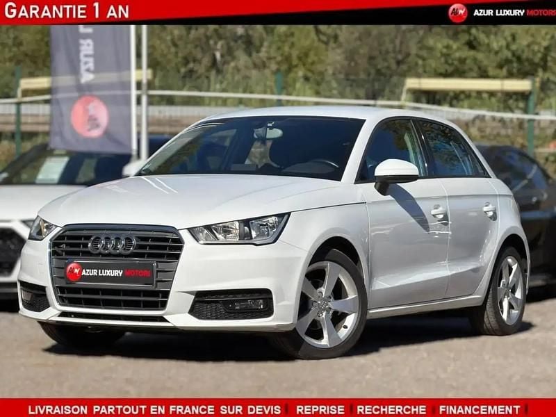 Blanc Utilisé 2017 Audi A1 Citadine | 14 490 € (Bon prix) - Image 1/4