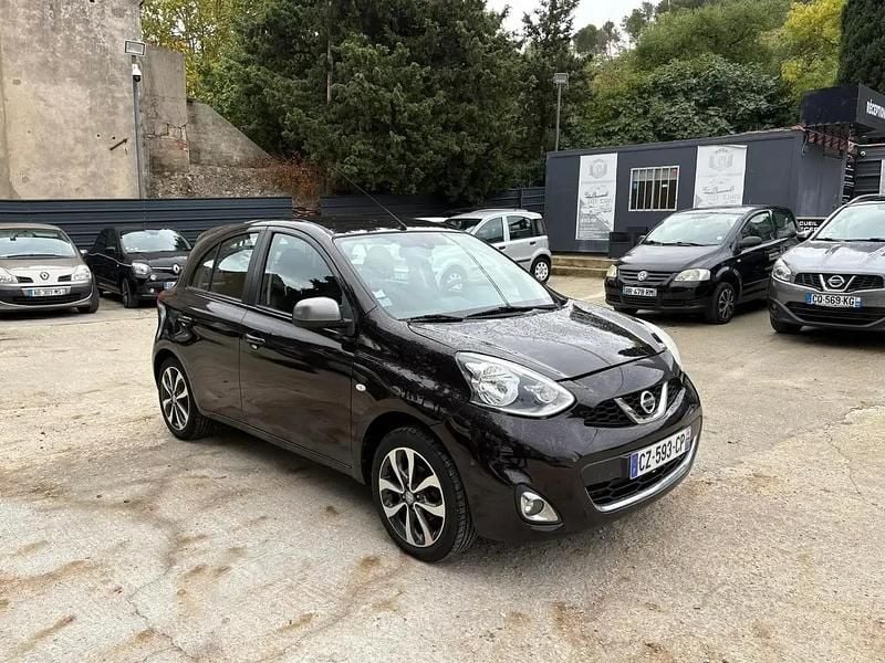 Noir Utilisé 2013 Nissan Micra Acenta Berline | 5 490 € (Prix juste) - Image 1/4