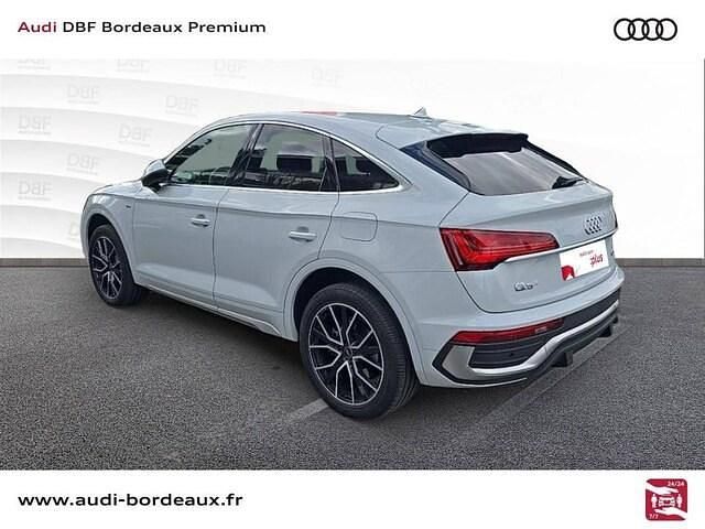 Occasion Audi Q5 Sportback S-Line 265 ch (194 kW) 2024 Blanc glacier métallisé SUV