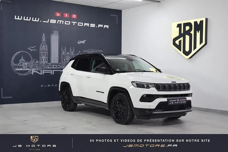 Blanc Utilisé 2023 Jeep Compass SUV | 25 480 € (Bon prix) - Image 1/4