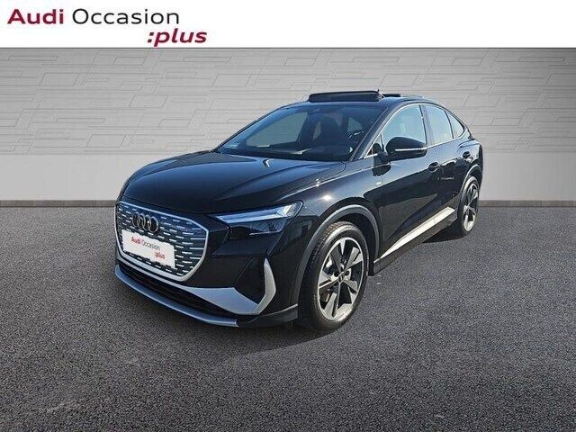 Noir mythic métallisé Utilisé 2025 Audi Q4 Sportback e-tron S-Line SUV | 58 590 € - Image 1/4