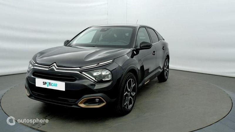 Noir Utilisé 2022 Citroën e-C4 Berline | 17 380 € (Prix juste) - Image 1/4