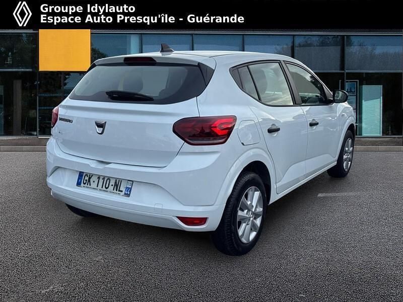 Occasion Dacia Sandero Essentiel 2022 Blanc Citadine