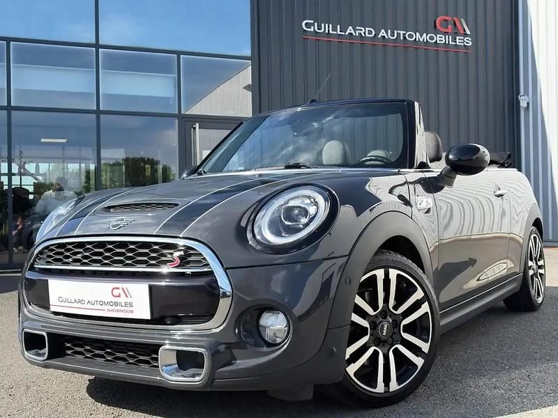 Gris Occasion 2018 Mini Cooper S Cabriolet Cabriolet | 19 900 € (Prix cher) - Image 1/4