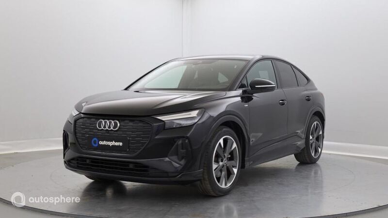 Noir Utilisé 2022 Audi Q4 e-tron S-Line SUV | 34 499 € (Prix juste) - Image 1/4