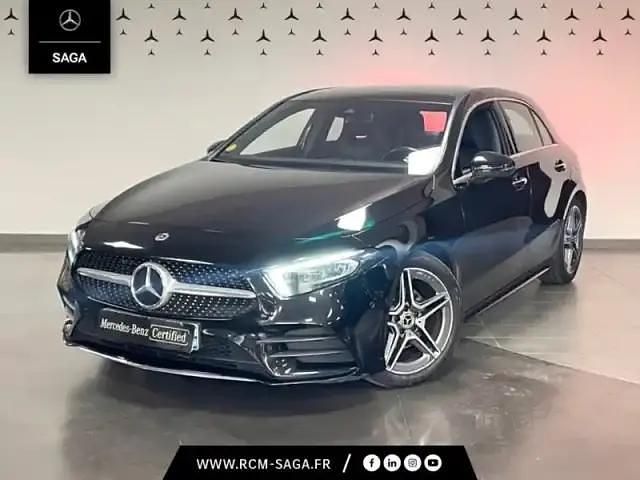 Noir Occasion 2022 Mercedes A200 AMG line Berline | 32 900 € (Prix cher) - Image 1/4
