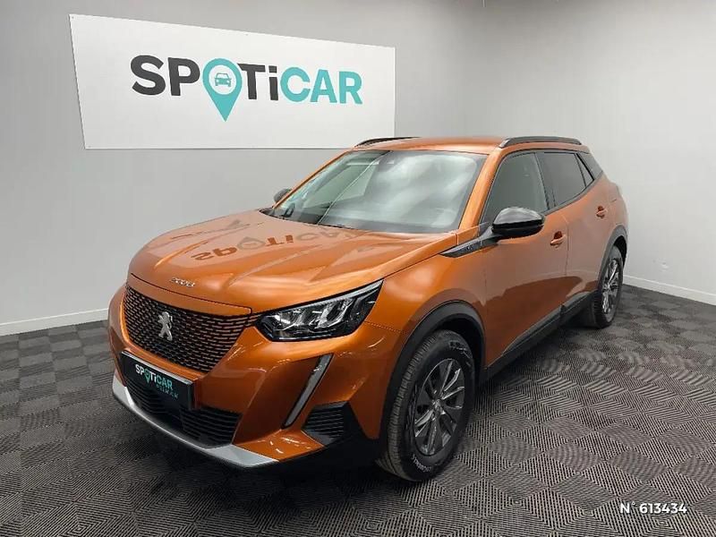 Occasion Peugeot e-2008 Style 100 kW (136 ch) 2022 Orange SUV