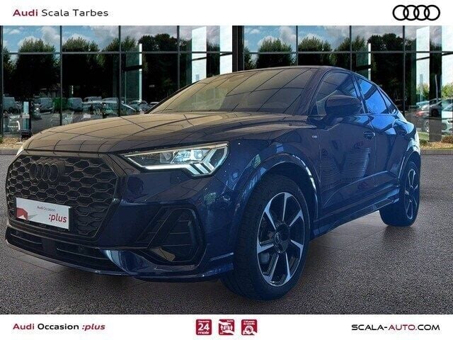 Bleu navarre métallisé Utilisé 2024 Audi Q3 Sportback S-Line SUV | 45 990 € - Image 1/4
