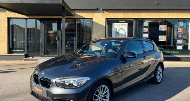 Gris Utilisé 2016 BMW 118 Sport Line Citadine | 15 990 € (Bon prix) - Image 1/4