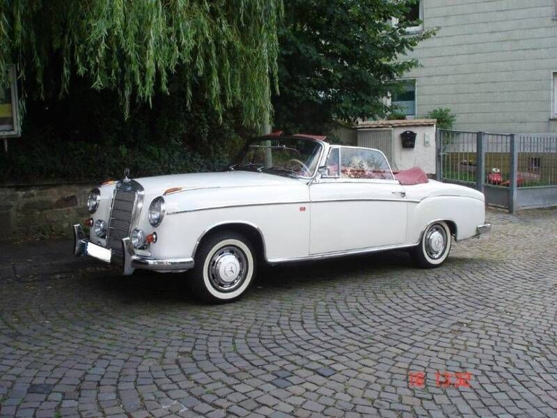 Blanc Utilisé 1958 Mercedes 220 Cabriolet | 128 000 € - Image 1/4