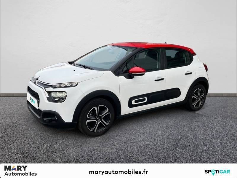 Blanc Occasion 2023 Citroën C3 PureTech Citadine | 12 690 € (Prix juste) - Image 1/4