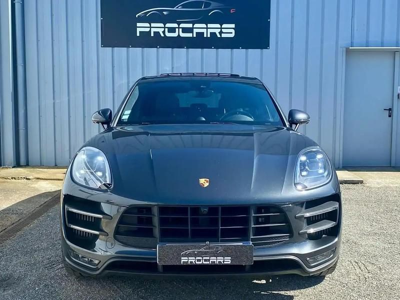Occasion Porsche Macan Turbo 400 ch (294 kW) 2017 Gris SUV