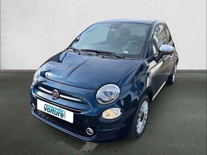 Bleu Occasion 2024 Fiat 500 S Berline | 15 680 € (Prix assez cher) - Image 1/4