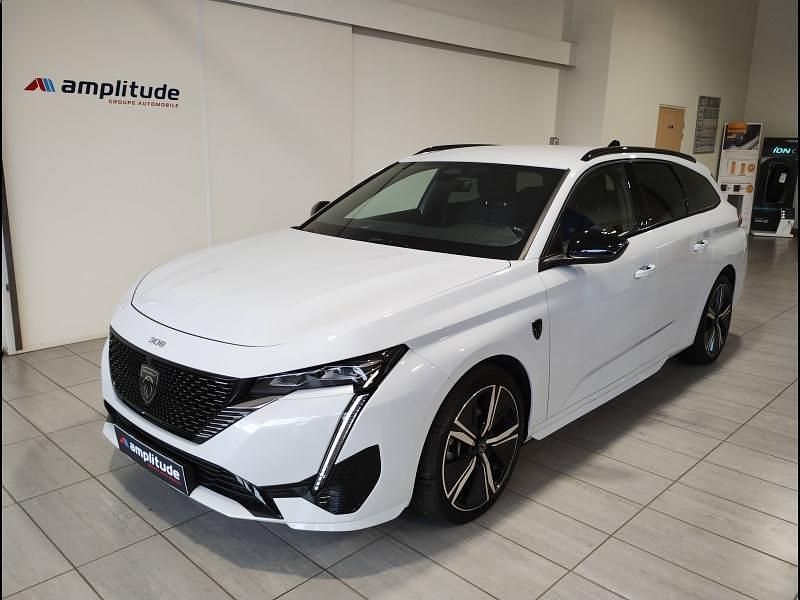 Blanc Utilisé 2024 Peugeot 308 GT Break | 27 399 € (Prix assez cher) - Image 1/4