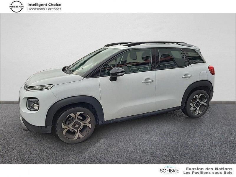 Blanc Utilisé 2018 Citroën C3 Aircross PureTech SUV | 9 980 € (Super prix) - Image 1/3