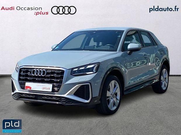 Gris flèche nacré Utilisé 2022 Audi Q2 S-Line SUV | 28 990 € (Prix juste) - Image 1/2