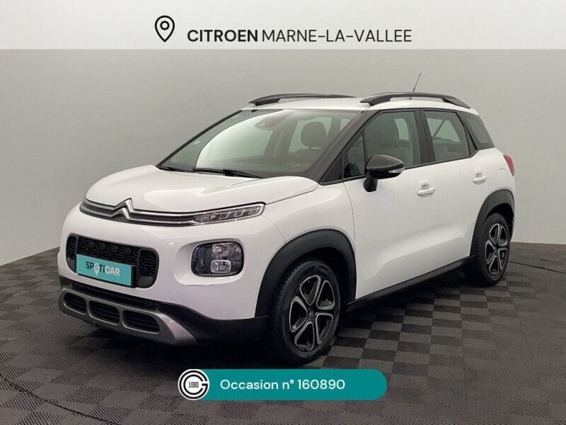 Blanc Utilisé 2018 Citroën C3 Aircross Feel SUV | 9 480 € (Prix juste) - Image 1/4