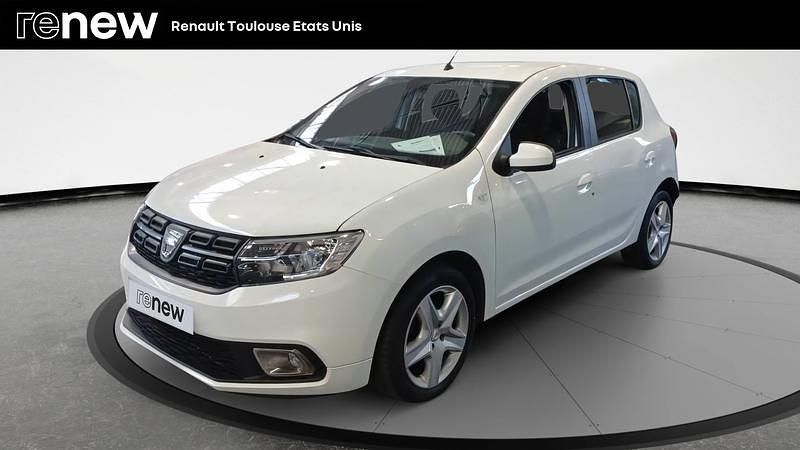Blanc Utilisé 2020 Dacia Sandero Comfort Citadine | 11 990 € (Prix juste) - Image 1/4