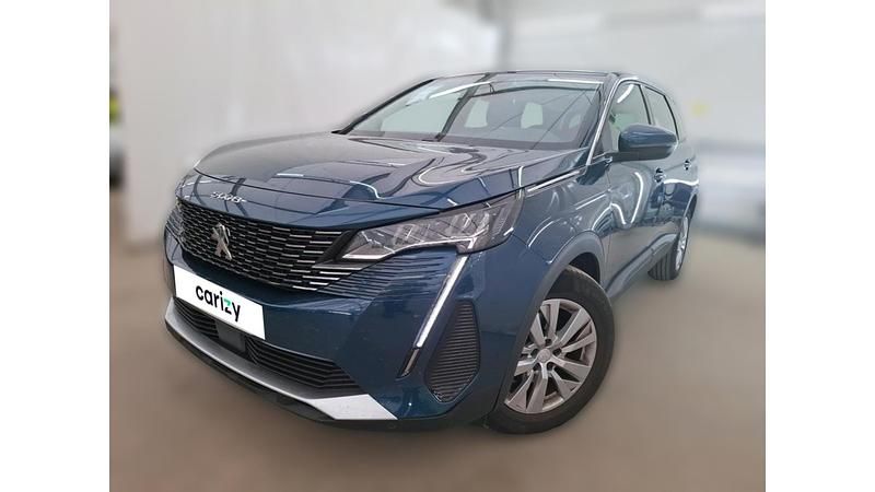 Bleu Utilisé 2021 Peugeot 5008 Business-Line | 16 990 € - Image 1/4