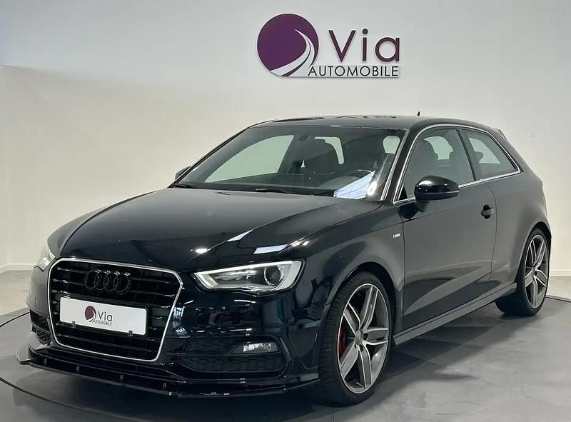 Noir Utilisé 2015 Audi A3 S-Line Berline | 11 990 € (Prix cher) - Image 1/4