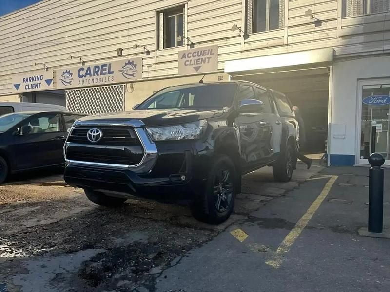 Occasion Toyota HiLux 150 ch (110 kW) 2021 Noir Pick-up