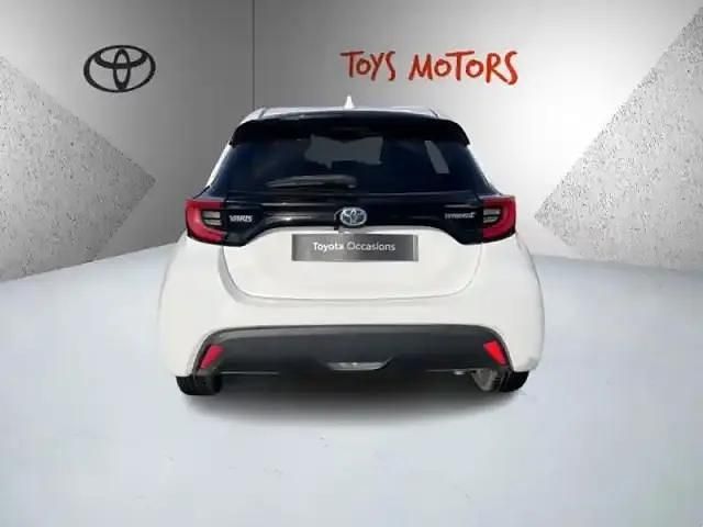 Occasion Toyota Yaris Hybrid Design 2021 Blanc Citadine