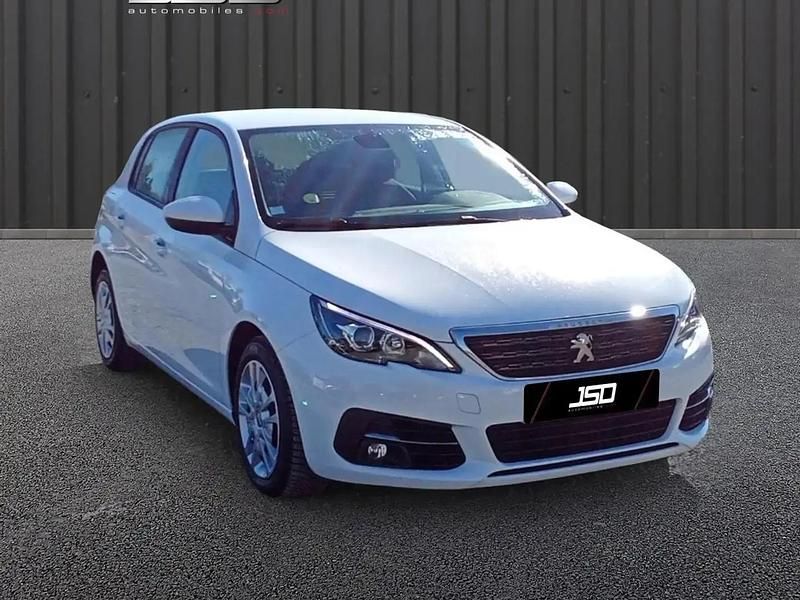 Blanc Occasion 2020 Peugeot 308 Premium Berline | 10 990 € (Super prix) - Image 1/4