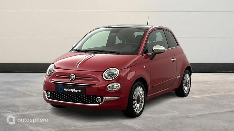 Rouge Utilisé 2022 Fiat 500 Red Berline | 13 799 € (Prix juste) - Image 1/4