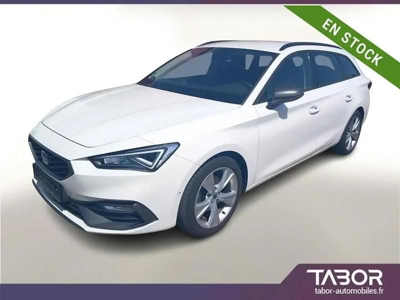 Blanc Utilisé 2020 Seat Leon ST FR Break | 19 288 € (Prix juste) - Image 1/4