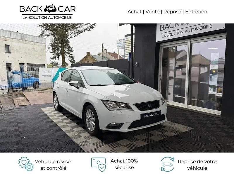 Blanc Occasion 2016 Seat Leon Business Berline | 10 990 € (Super prix) - Image 1/4